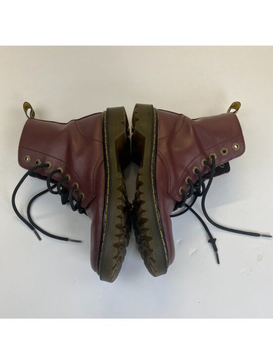Dr. Martens Boots Cherry  AIRWAIR Combat Style Women\'s  Size 7 U.S. Style AW004 main image 4